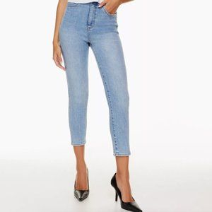 Denim Forum Lola High Rise Skinny Crop